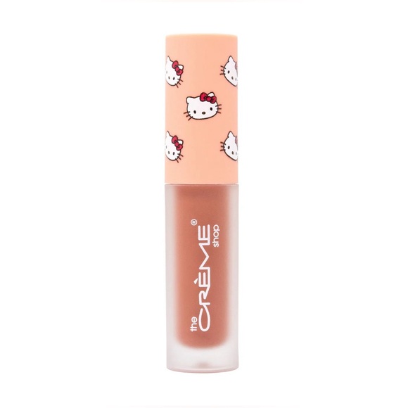 NWT Hello Kitty x The Crème Shop Kawaii Kiss Lip Oil Tint Peach Flavor - Picture 1 of 2